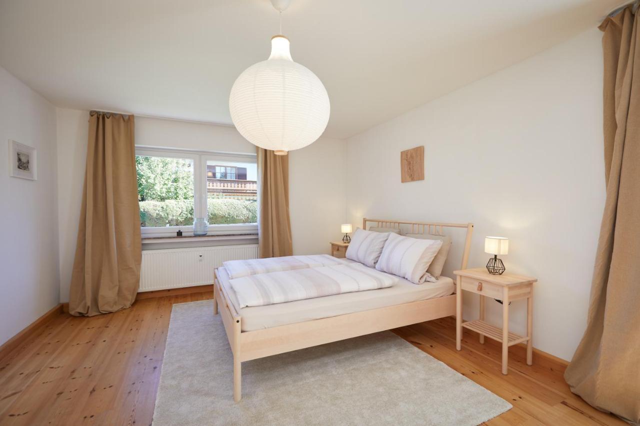 Ferienwohnung Zum Hirschgarten Krün Exterior foto