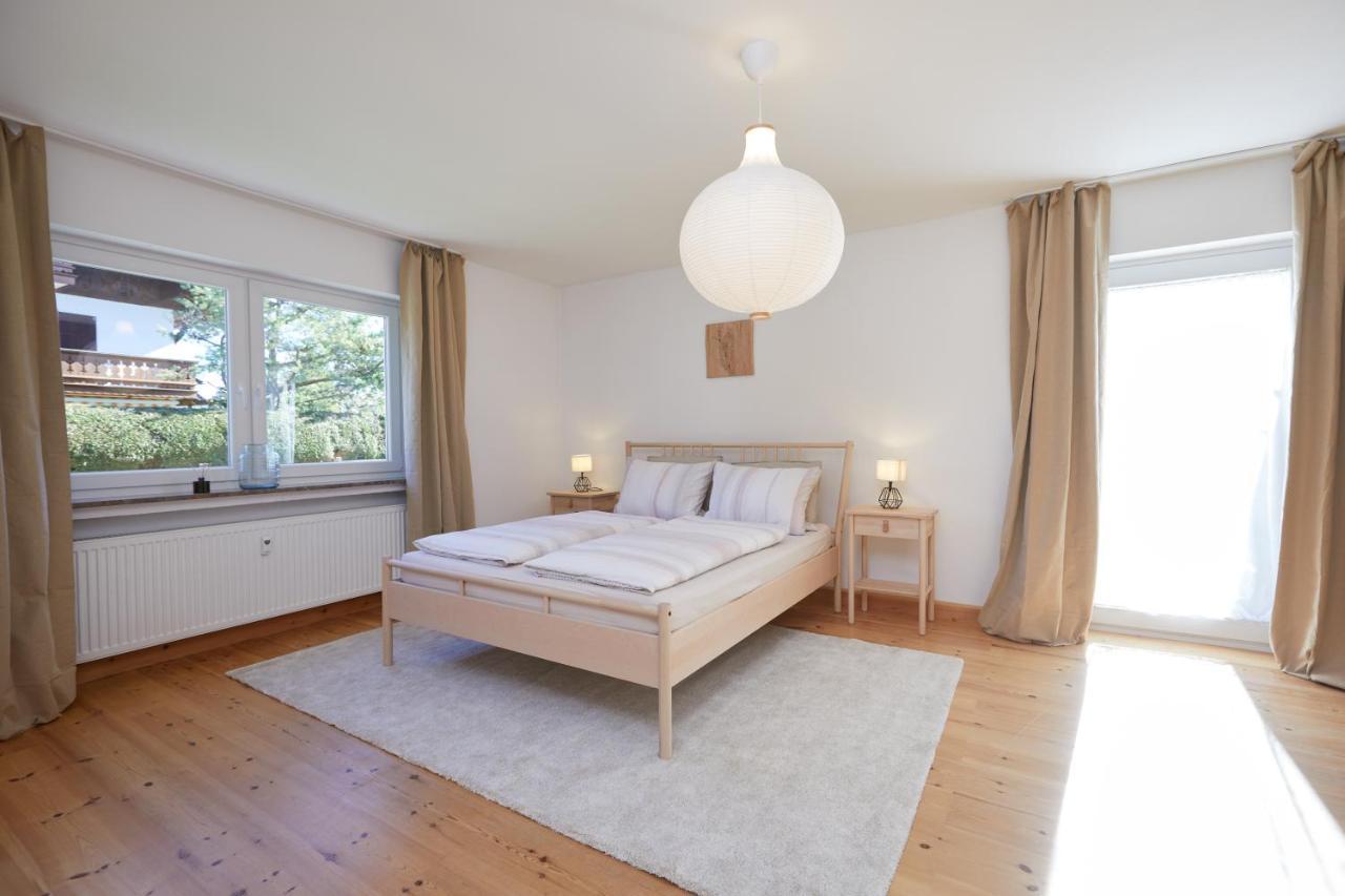 Ferienwohnung Zum Hirschgarten Krün Exterior foto